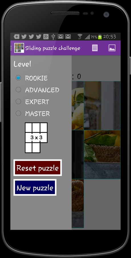 Sliding Puzzle Challenge截图4