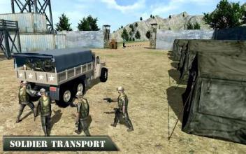 US Army Off-road Truck Driver 3D截图2