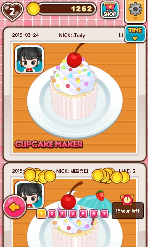 Chef Judy:Cup Cake Maker -Cook截图5