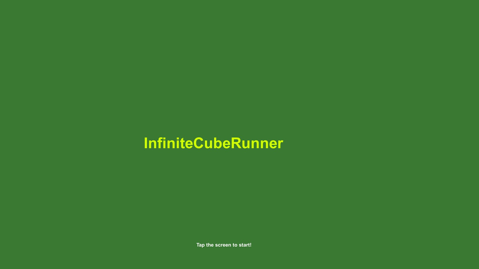 Infinite Cube Runner截图1