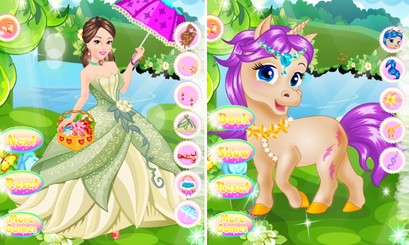 Princess And Her Magic Unicorn截图2