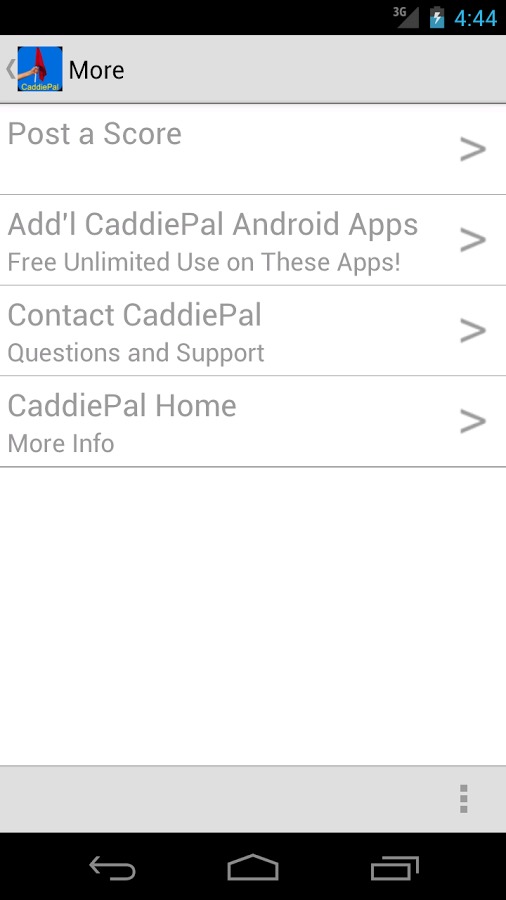 CaddiePal Coach截图5