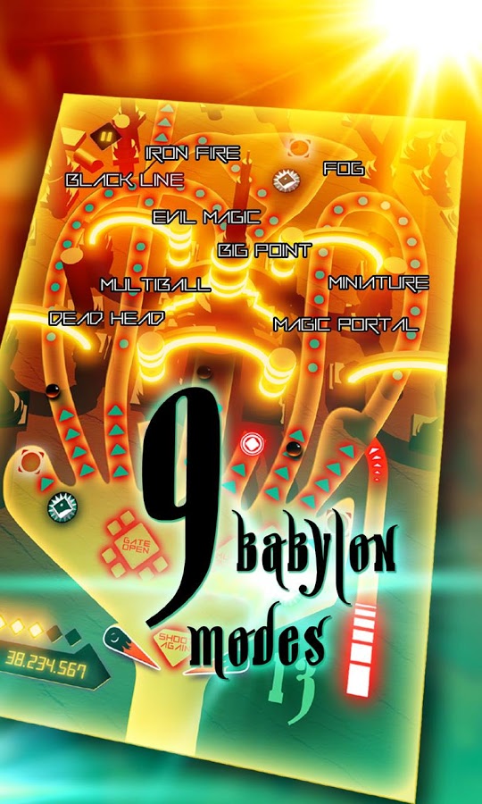 Babylon 2055 Pinball Lite截图2