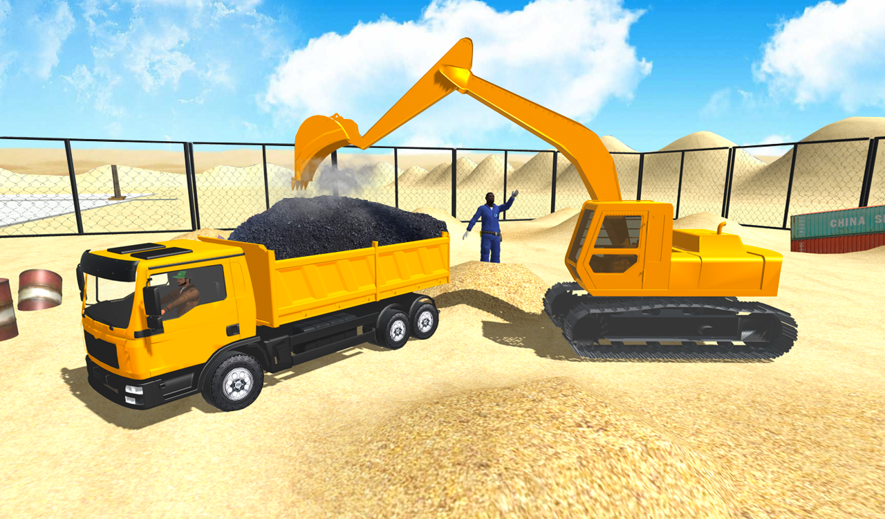 Real City Road Building Construction 3D截图2