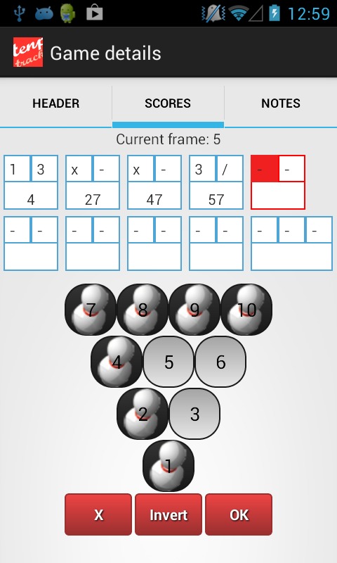 Tenpin Bowling Tracker Lite截图3