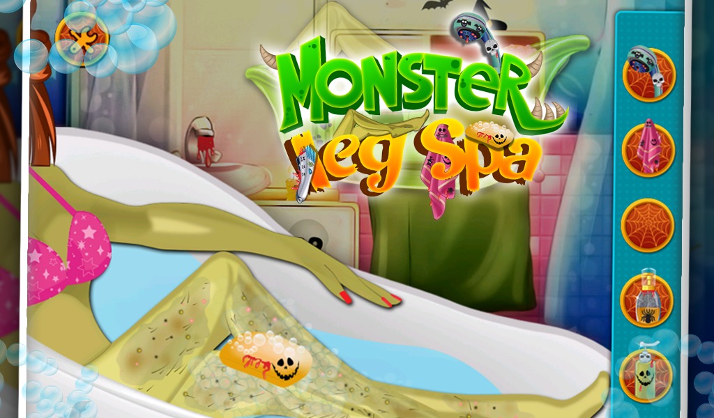 Monster Leg Spa - Girls Game截图4