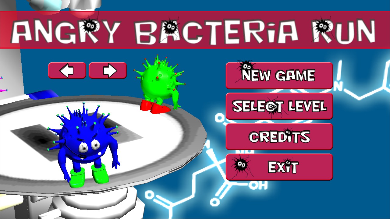 Angry Bacteria Run截图1