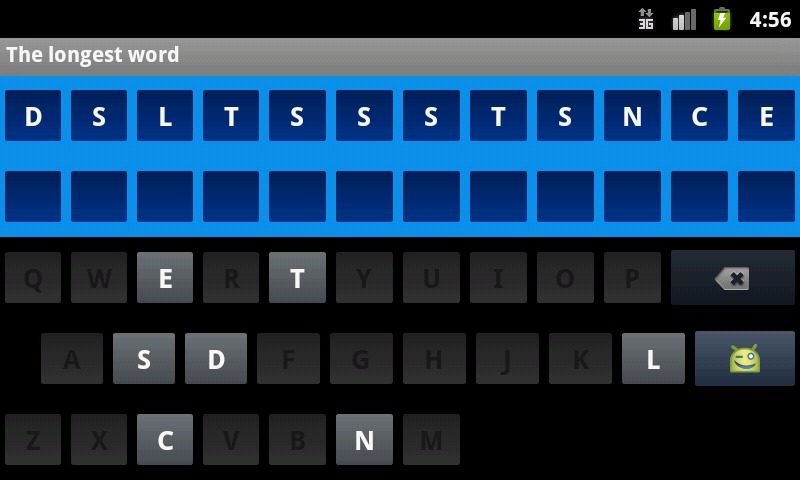 Letters and Numbers (quiz)截图1