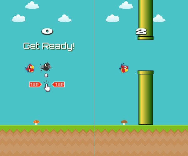 Flappy Pirate Parrot截图1