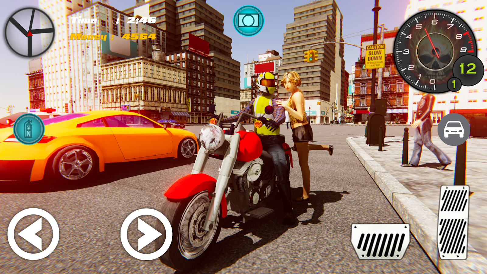 Sports Bike Taxi Rider截图4