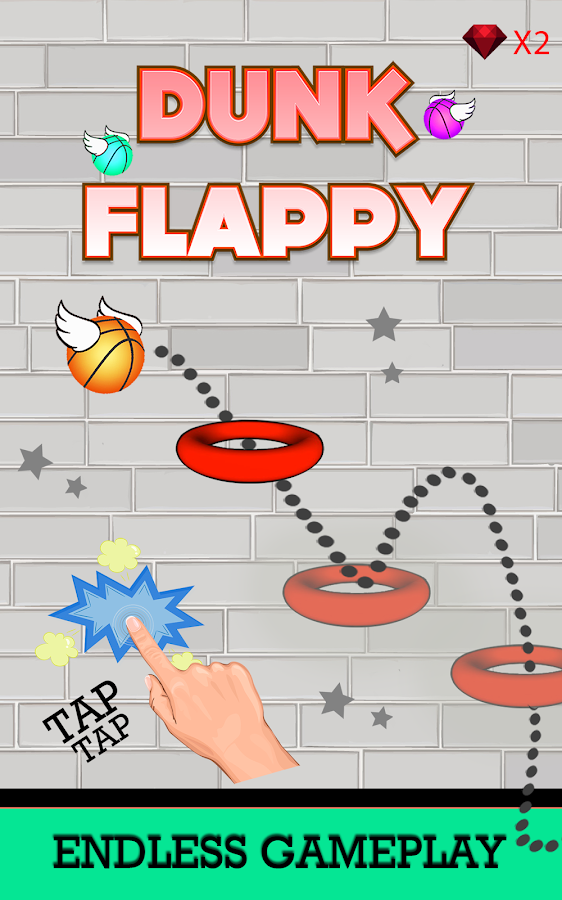 Dunk Flappy Dunk 2018截图5