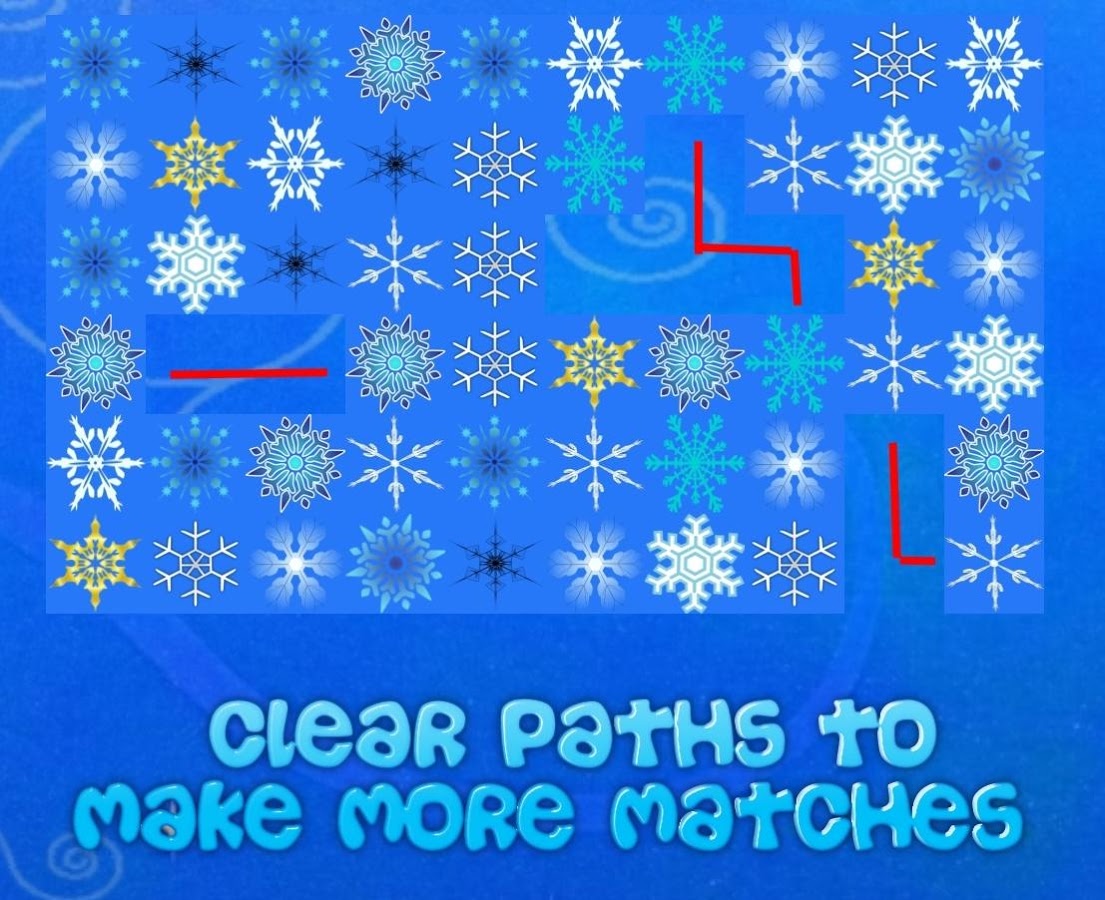 Snowflake Match Free截图3