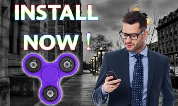 Fidget Spinner - PURPLE COLOR截图1