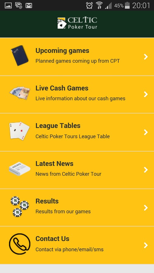 Celtic Poker Tour截图1