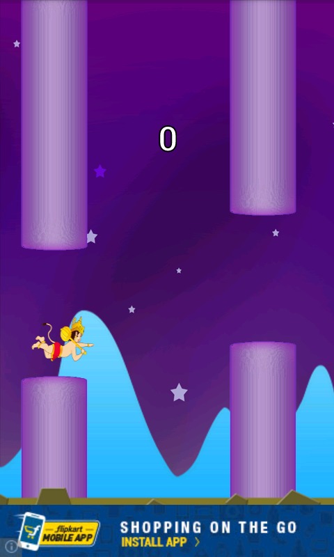 Fly Hanuman : Flying Game截图1