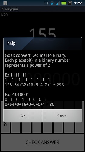 二进制转换测验截图5