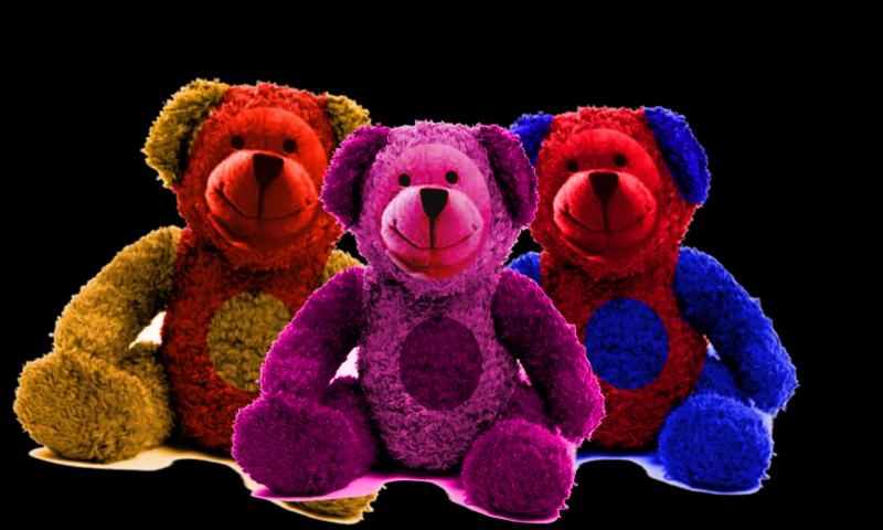 Kindergarten Teddy Puzzles截图1