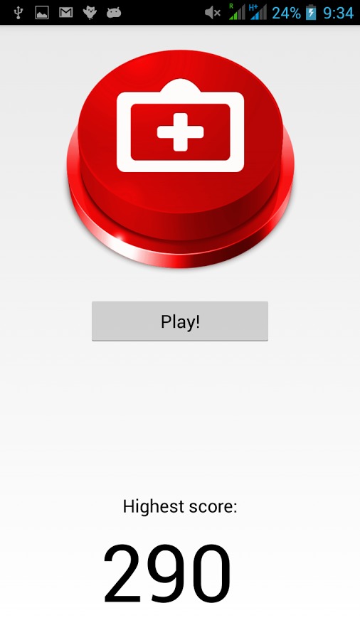 Crazy Button (ads)截图1