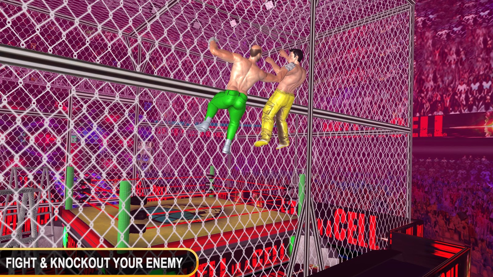 Survival Hell Wrestling: pro Cell Wrestling Games截图5