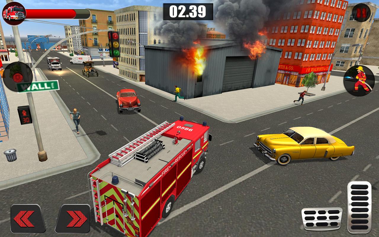 Firefighter Rescue Engine Simulator 2018截图4