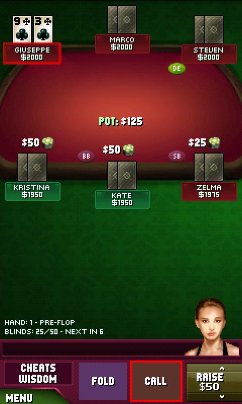 Proffesional Poker Lite截图1