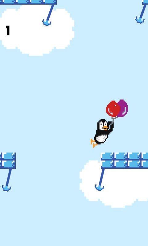 Pixel Penguin Balloon Edition截图2