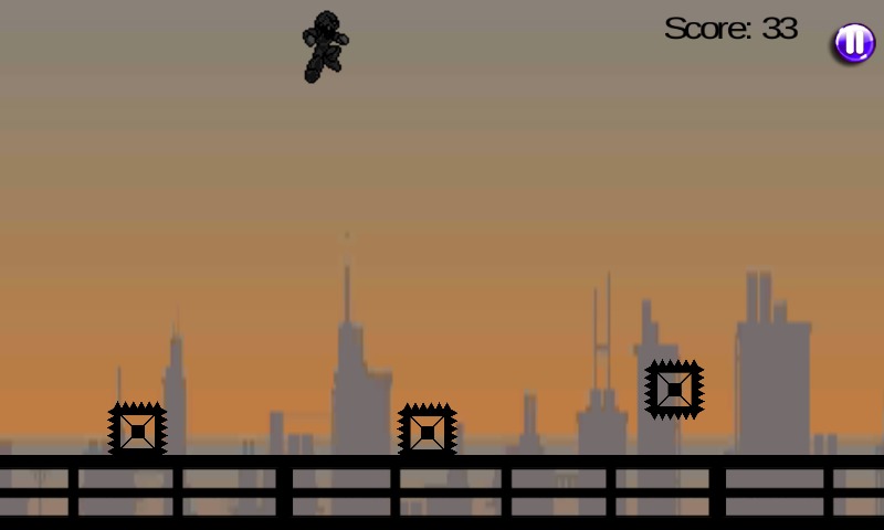 Aewsome Ninja Runner截图4