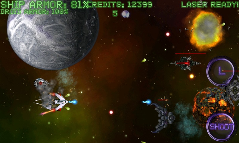 Space Fighter: Alien Invaders截图2