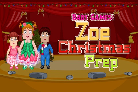 Baby Games :Zoe Christmas Prep截图1