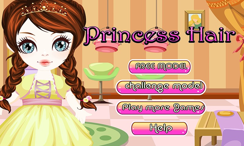 Princess Hair – Hair Games截图1