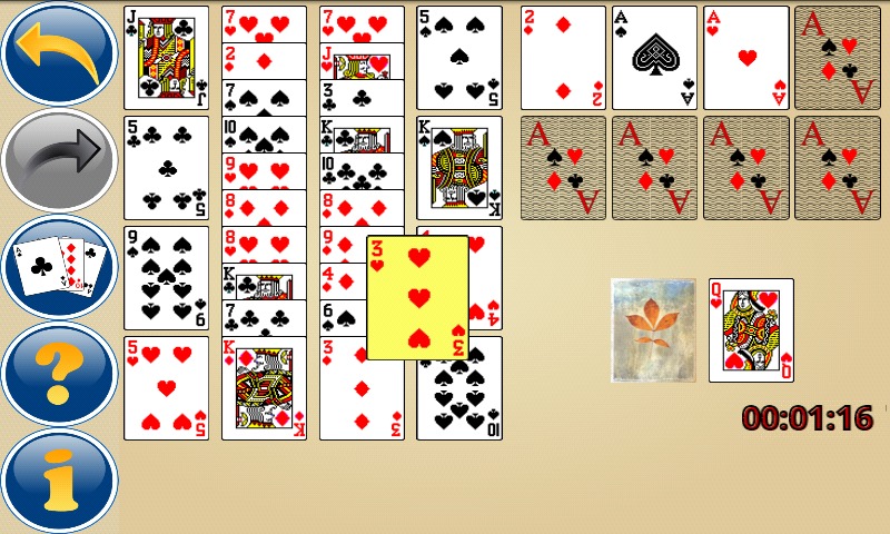 Backbone Solitaire Free截图4