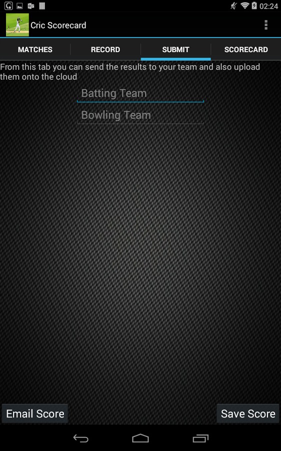 Cricket Scorecard截图4