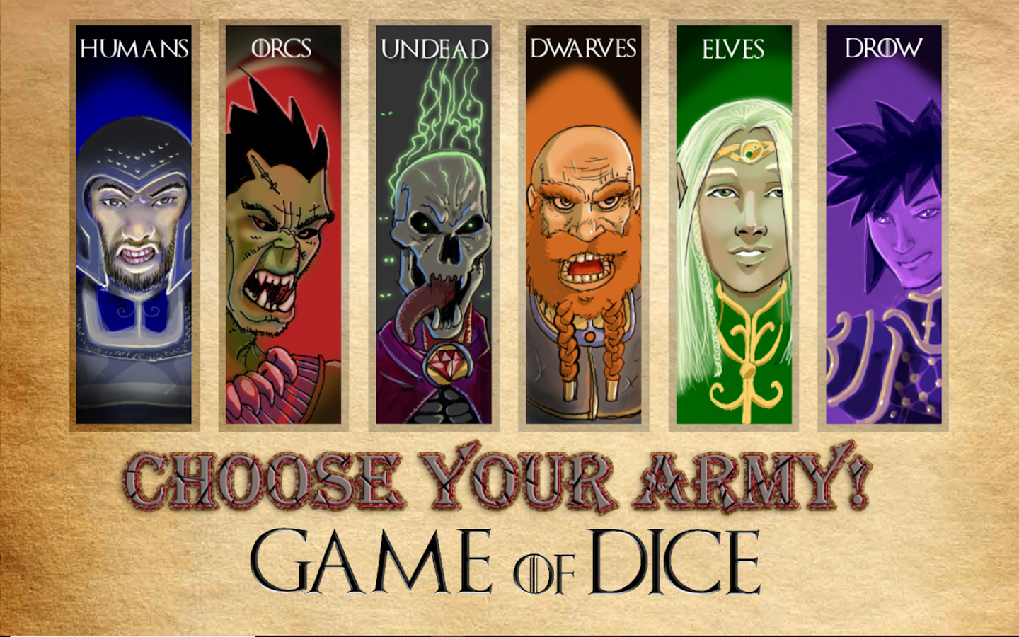 Fantasy Wars - Game of Dice截图1