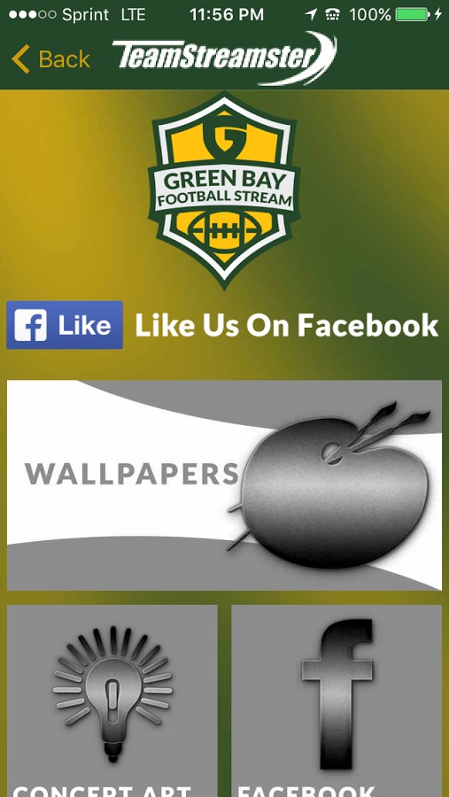 Green Bay Football STREAM截图5