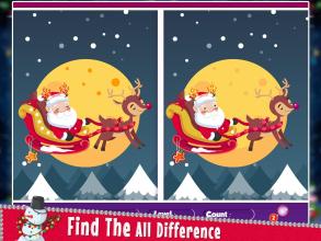 Happy Christmas Difference:Find The Difference截图2