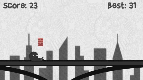 Ronny The Stickman Runner截图1