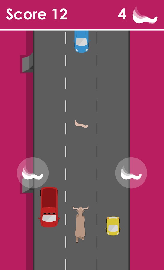 Traffic Goat - Infinite Runner截图2