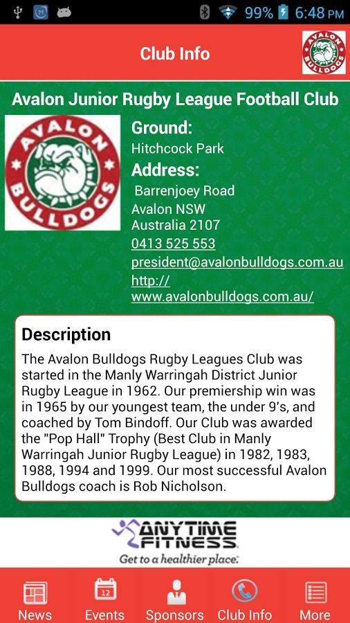 Avalon Bulldogs JRLFC截图5