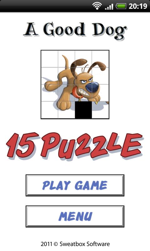 A Good Dog - 15 Puzzle截图1