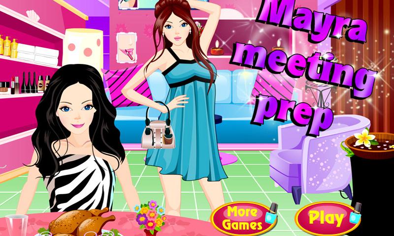 Mayra Meeting Prep Girls Games截图1