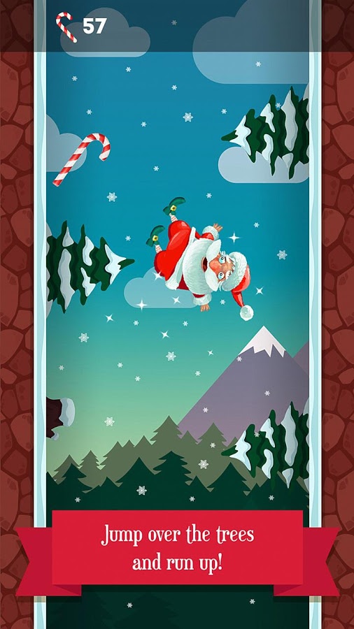 Running Santa - Candy climb截图2