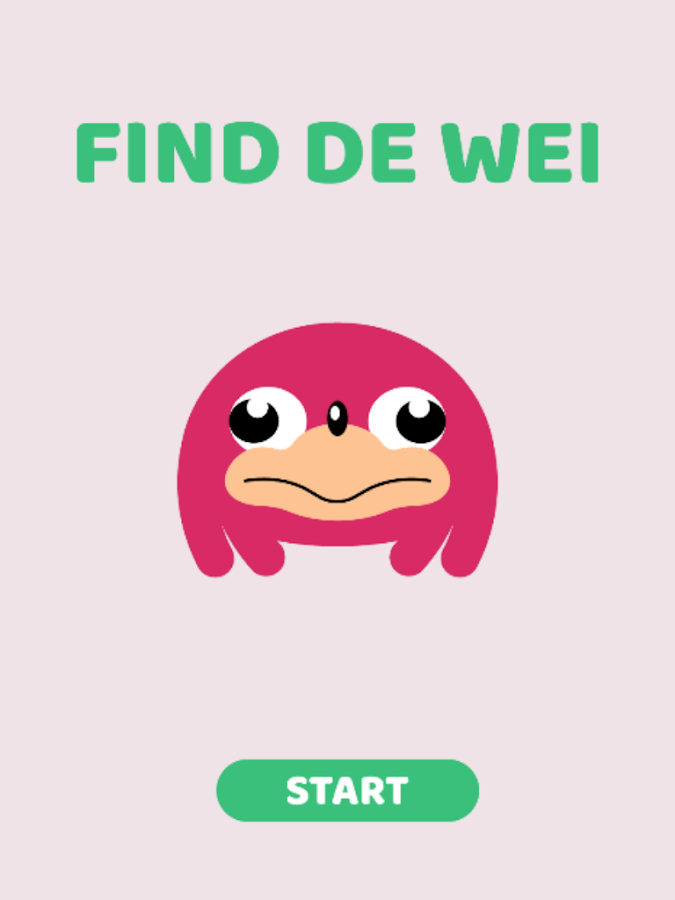 Ugandan Knuckles Game: Do You Know Da Way?截图3