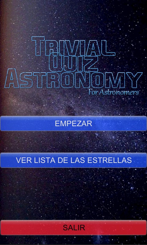 Trivial Quiz Astronomy截图1