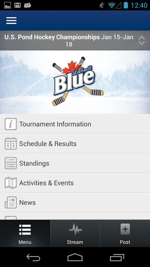 Labatt Blue Pond Hockey截图2