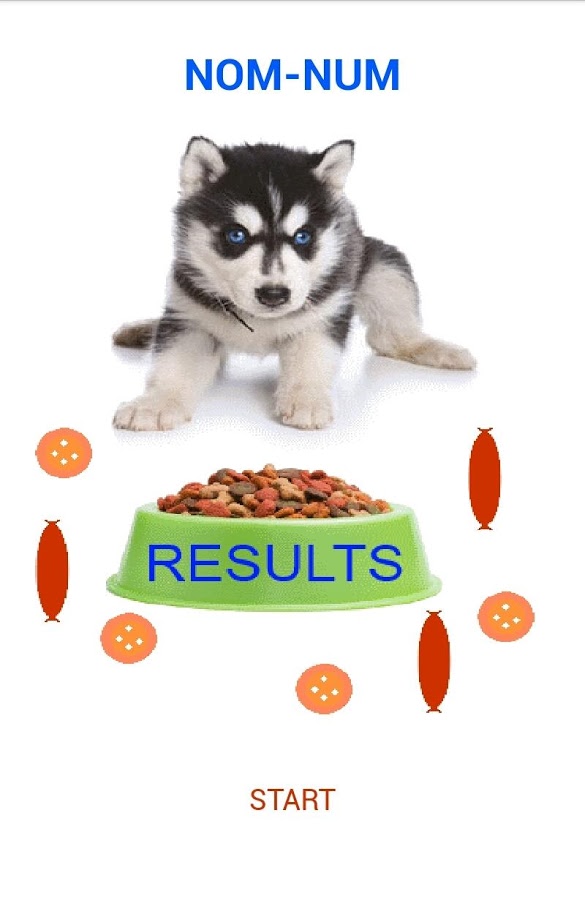 Nom-Num Husky eats sausages截图5