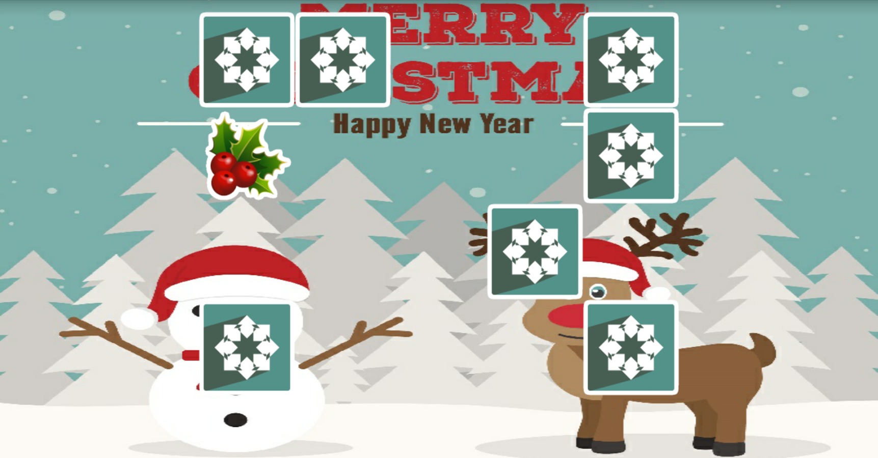 Christmas Game Memory Cards截图4