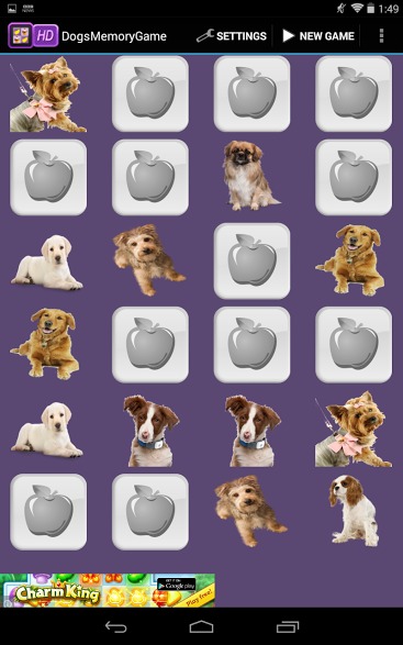 Dogs Memory Game截图4