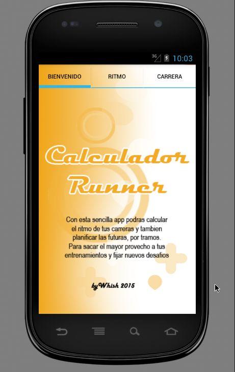 Calculador Runner截图1