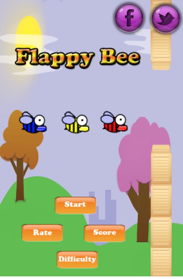 Flappy Bee 2014截图1