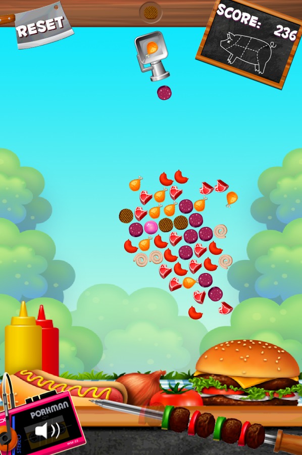 Meat Spin: Meat Shooting Game截图2